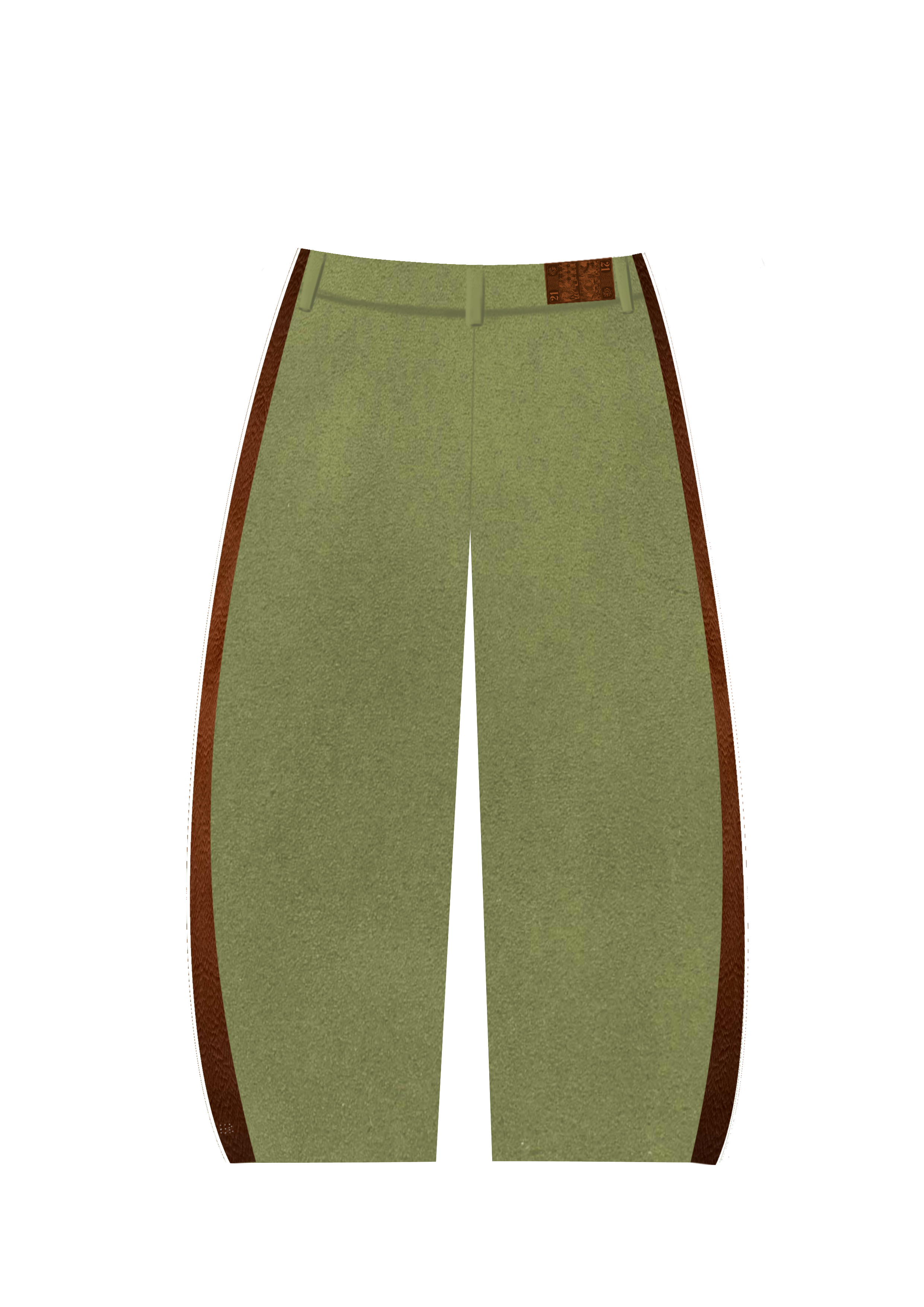 Pantalon de survêtement en nubuk