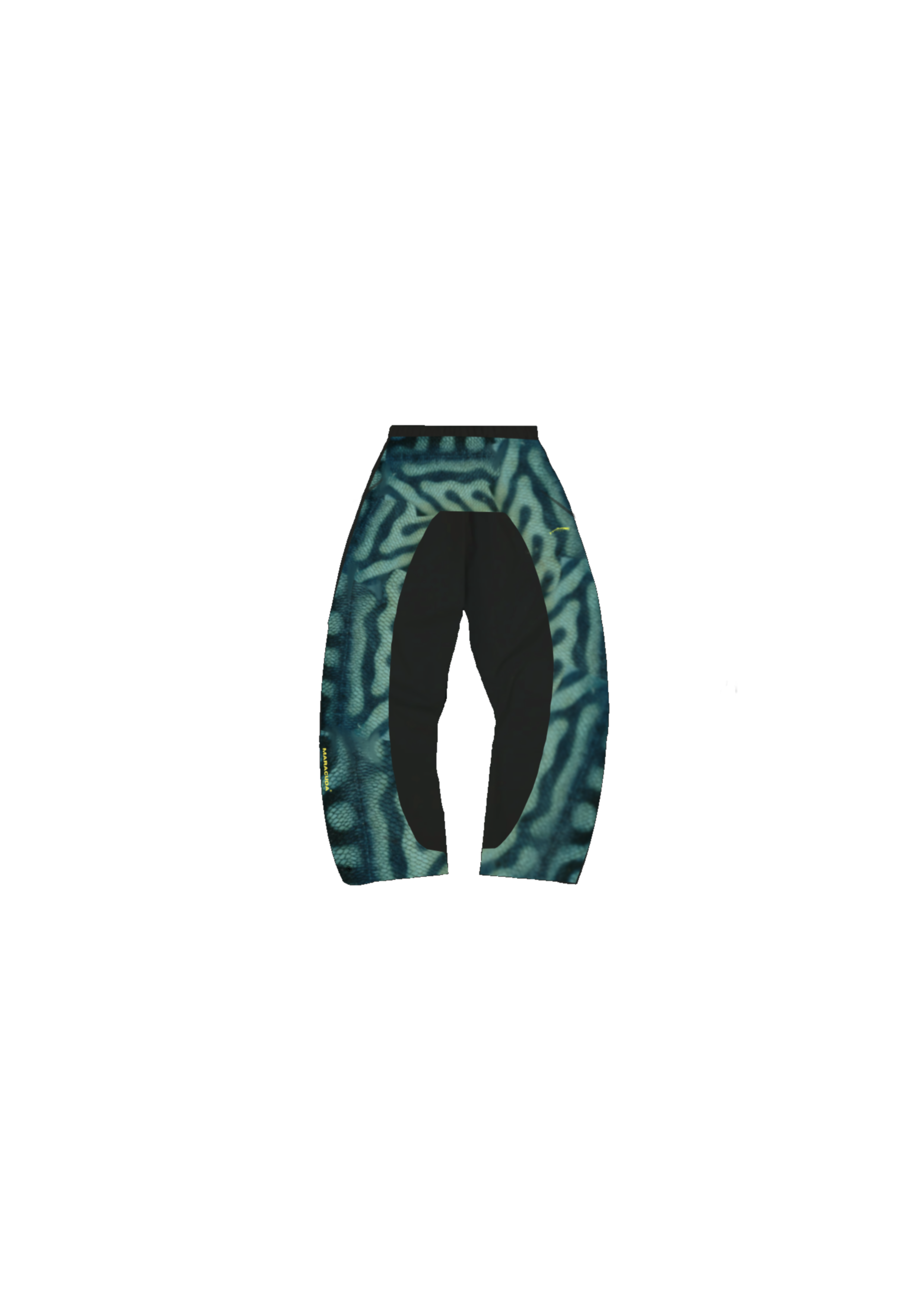 Pattern tracksuit pant